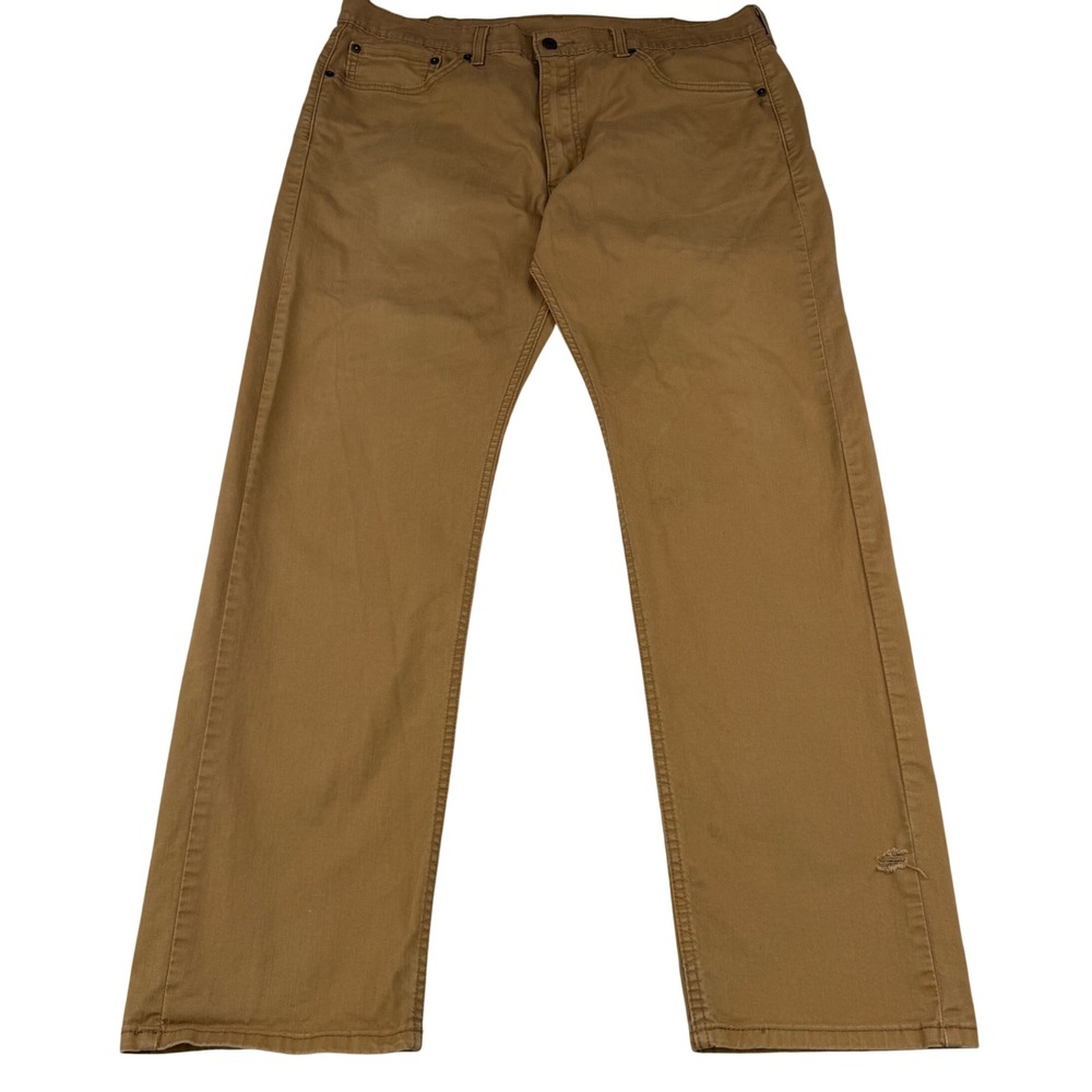 Levi's 505 Regular Fit Pants Mens 38x32  Straight Leg Cotton Workwear Casual
